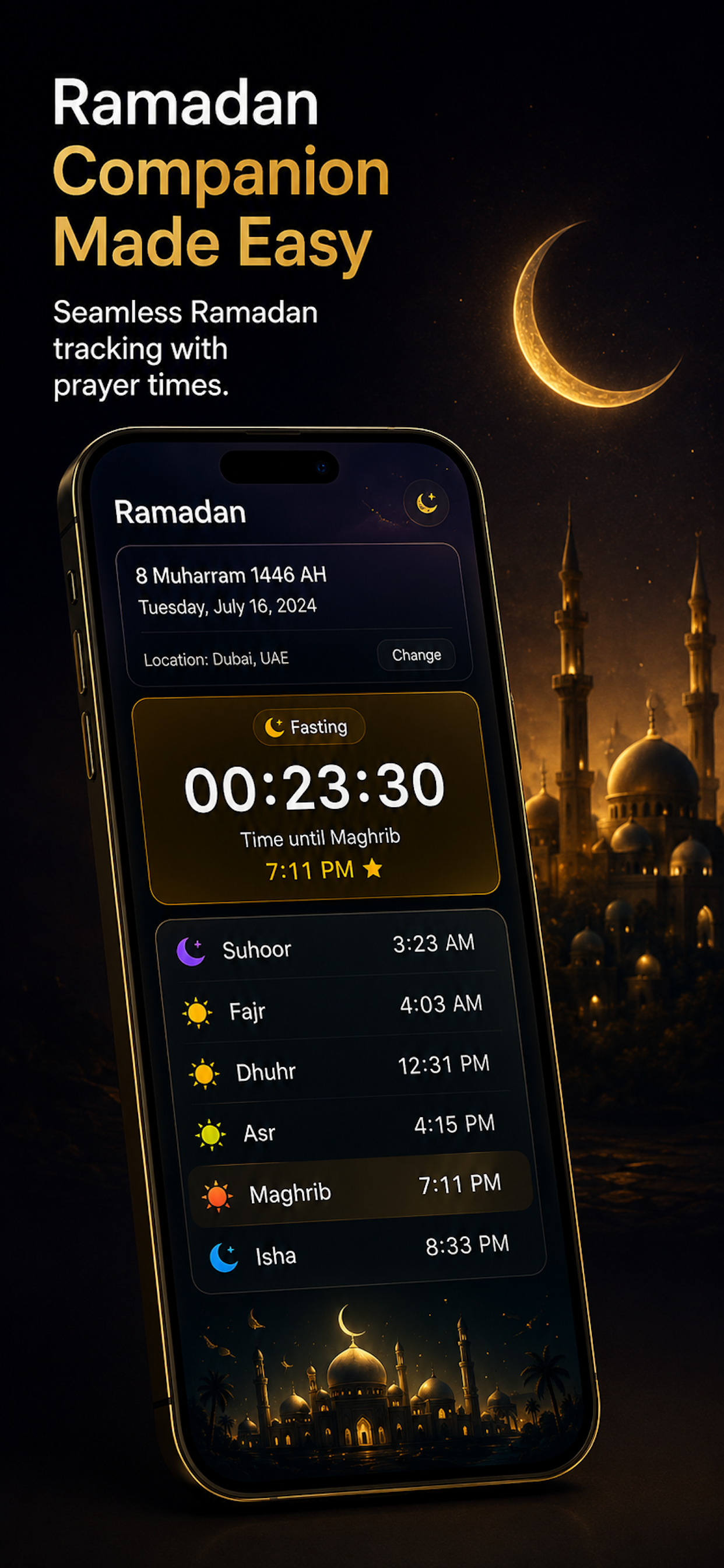 HonestFast - Fasting history and streak view