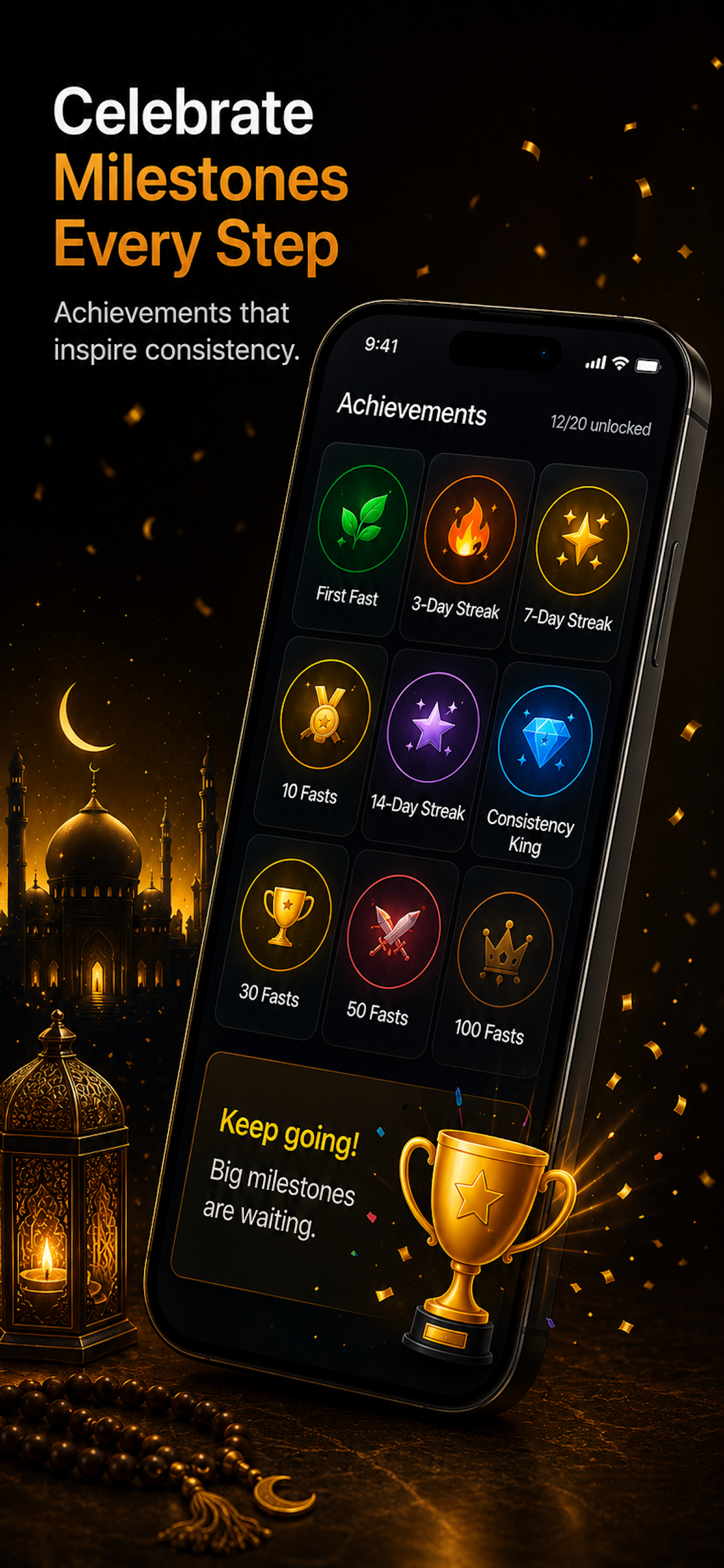HonestFast - Live Activity on Lock Screen and Dynamic Island
