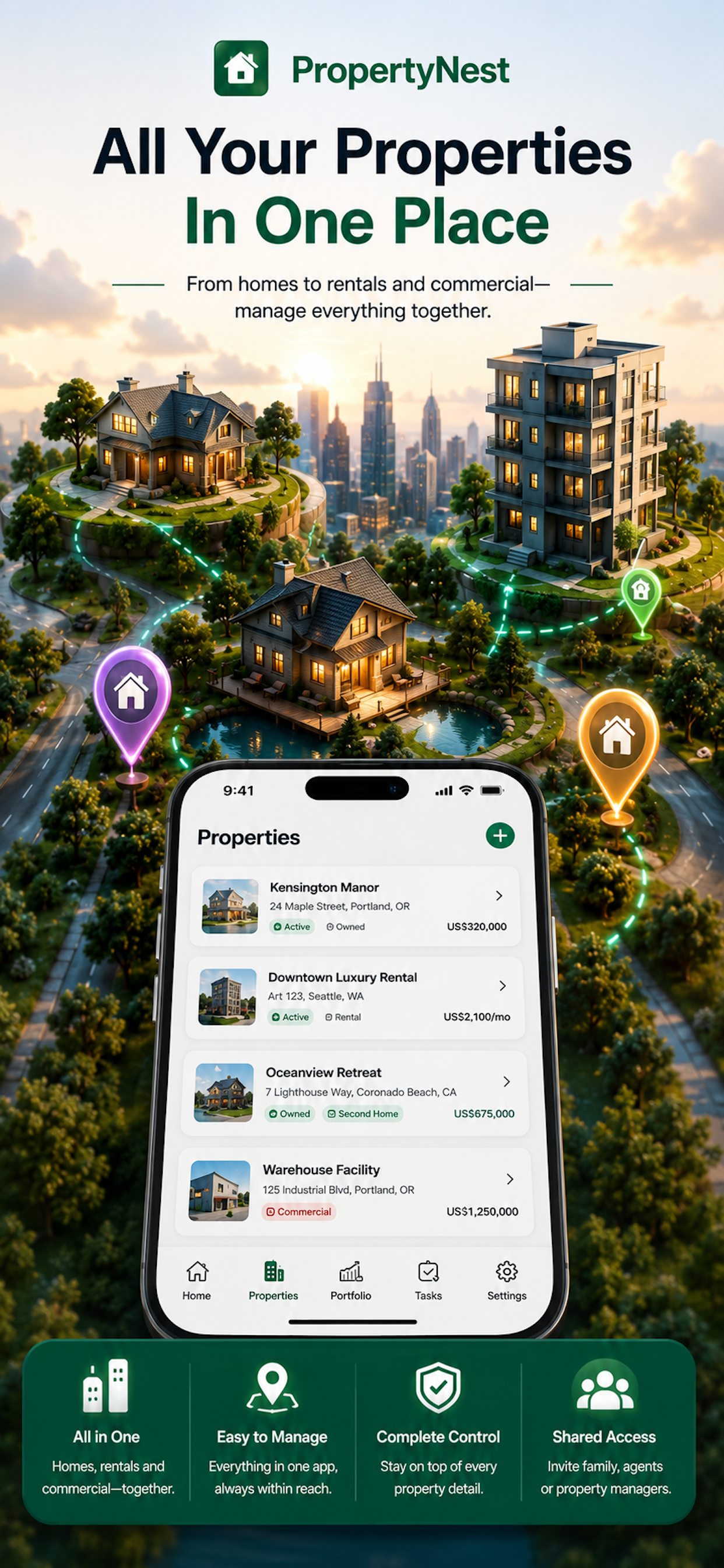 PropertyNest OCR document scanning