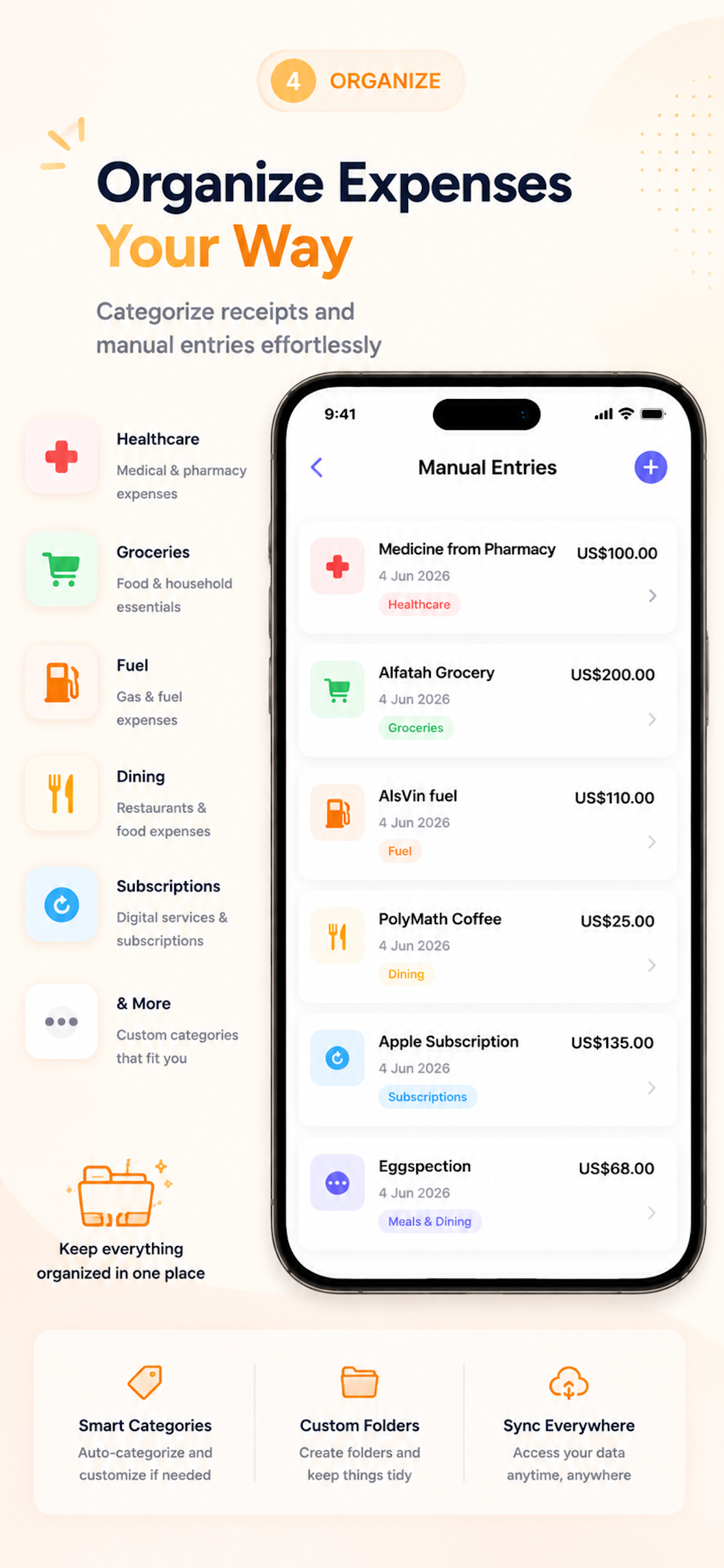 Receipt Digitizer budget tracking